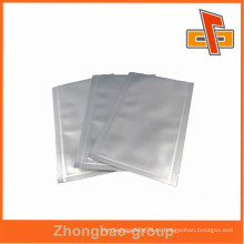 De plástico de aluminio pequeña hoja de aluminio sellado al vacío bolsas china fabricante